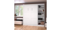 Full PUR Wall Bed with Storage 84"
